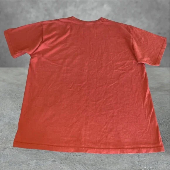 Mexico Shirt Men’s Large Orange Lizard‎ Embroidery Playa Del Carmen Casual Beach - Picture 3 of 8